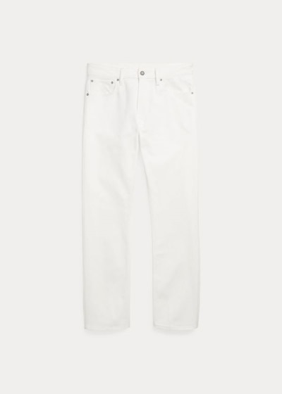 Jeans Ralph Lauren Hombre Blancos - Straight Fit - CJXNU4293